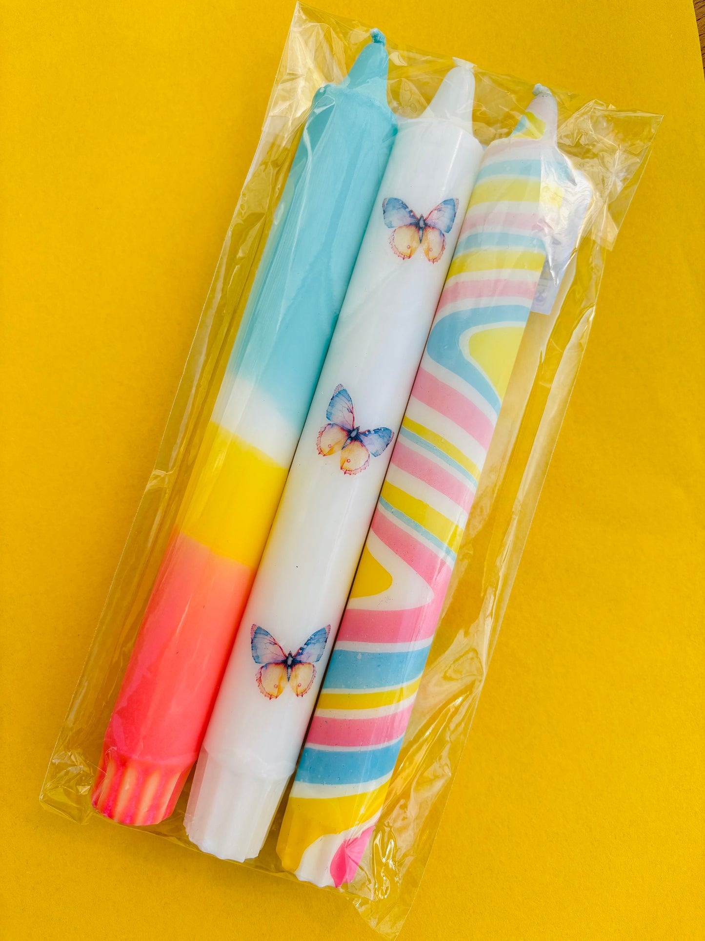 BUTTERFLY CANDLE 3-PACK