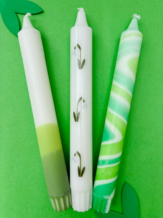SNOWDROP CANDLE 3-PACK