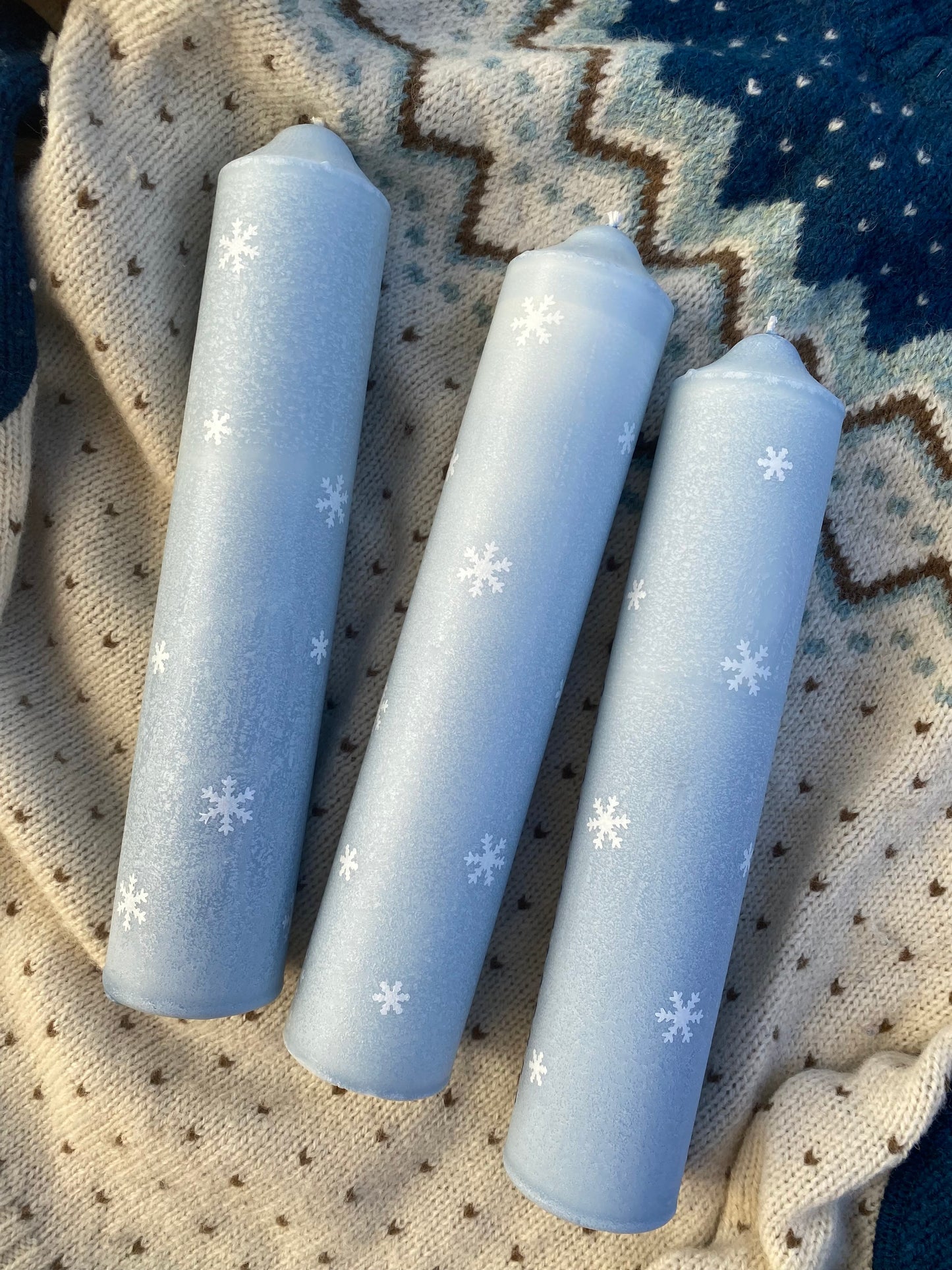 Frozen Calendar Candle